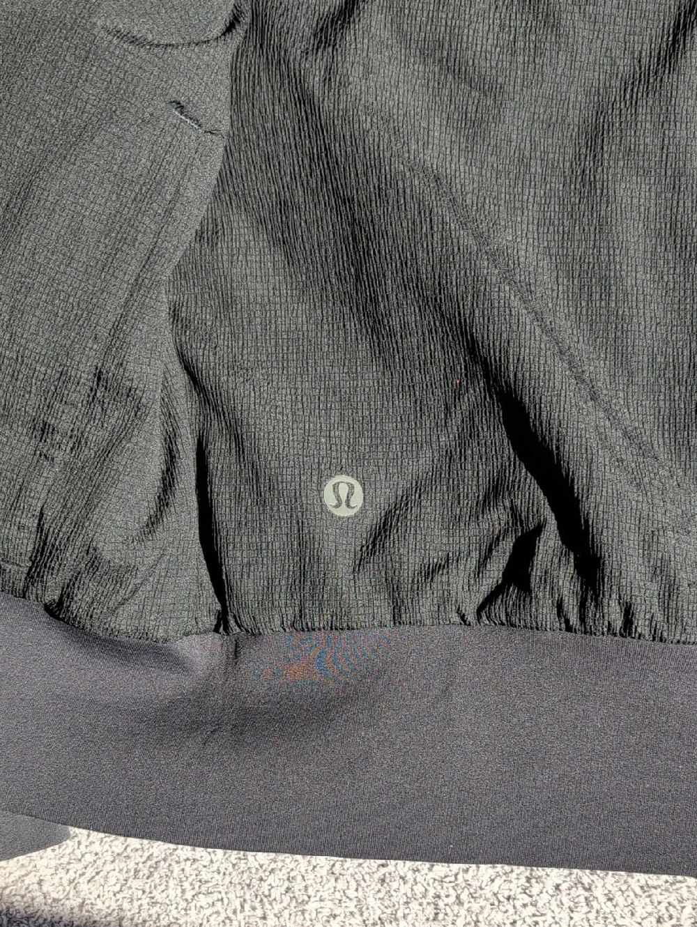 Lululemon Black Reversible Bomber Jacket Size 4
